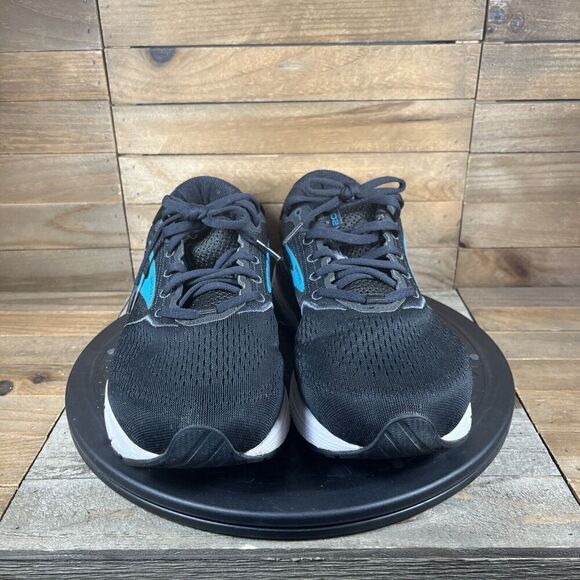 Brooks Women's Size 9.5 Wide Ariel 20 Black Blue Lace Up Running Shoes Sneakers - Picture 2 of 10